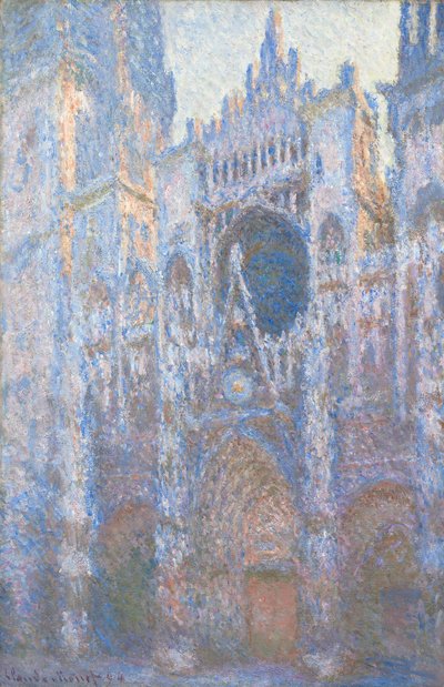 Rouen Cathedral, West Facade, 1894 by Claude Monet